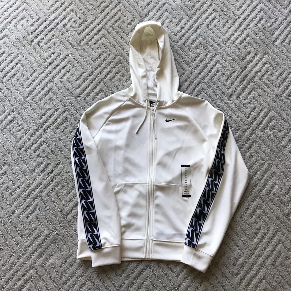 Nike Women’s Sportswear Logo Tape Full Zip Hoodie